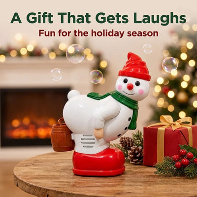 Cheeky Santa Bubble Machine – Musical Christmas Bubble Blower