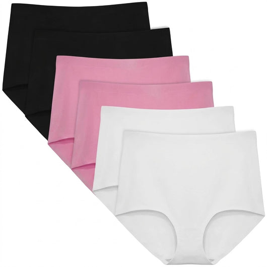 Women No Show High Waist Underwear