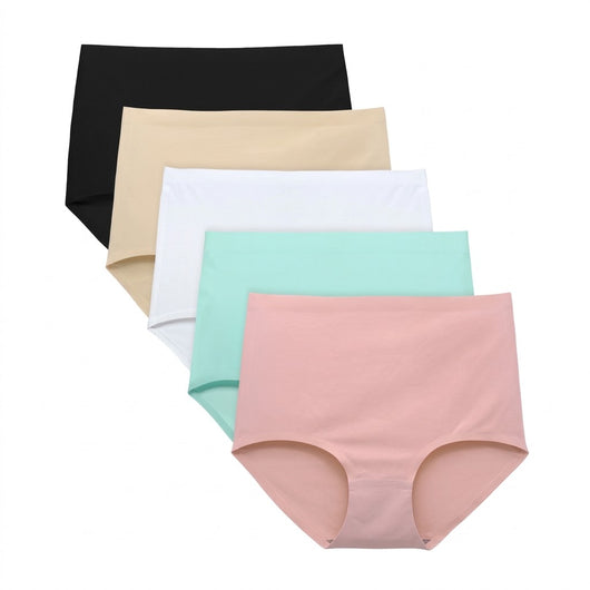 Women No Show High Waist Underwear