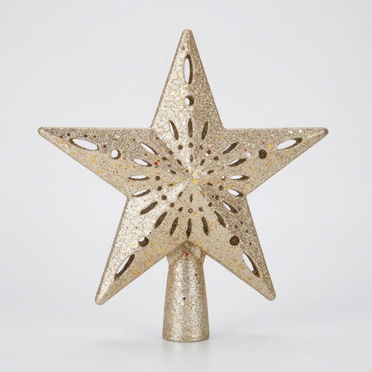 Snowflake Projector Star Tree Topper