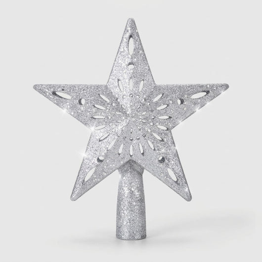 Snowflake Projector Star Tree Topper