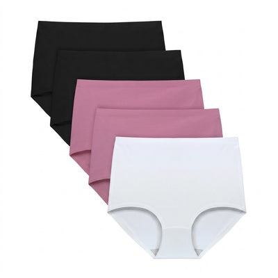 Women No Show High Waist Underwear