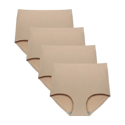 Women No Show High Waist Underwear
