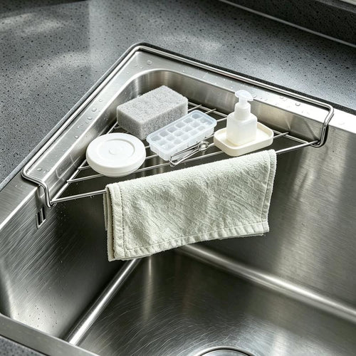 The Smart Corner Sink Shelf