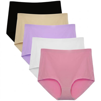 Women No Show High Waist Underwear