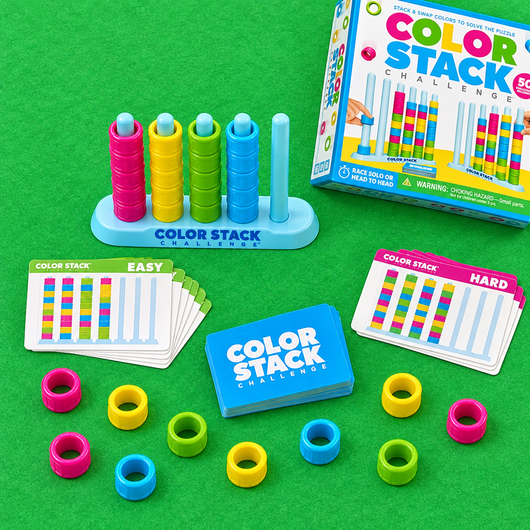 Color Ring Stack Race Game