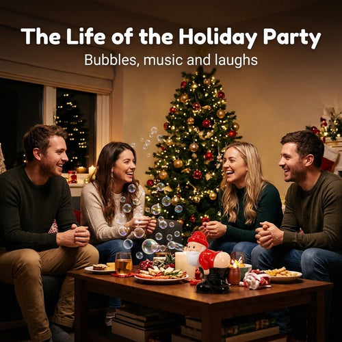 Cheeky Santa Bubble Machine – Musical Christmas Bubble Blower