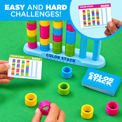 Color Ring Stack Race Game
