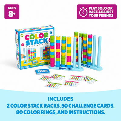 Color Ring Stack Race Game