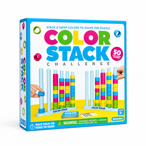 Color Ring Stack Race Game