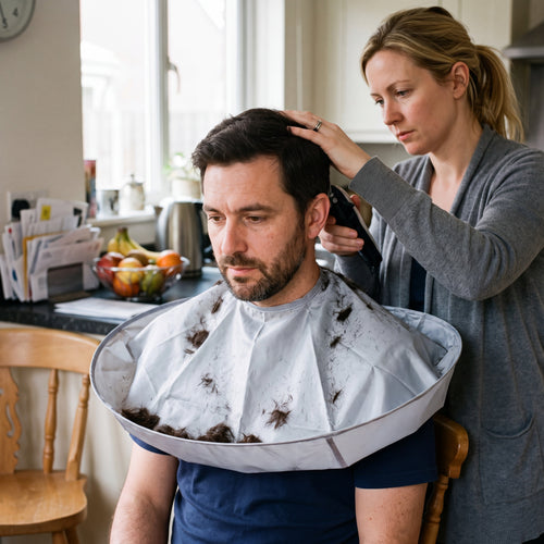 The Hair Catcher Cutting Cape