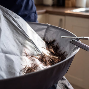 The Hair Catcher Cutting Cape